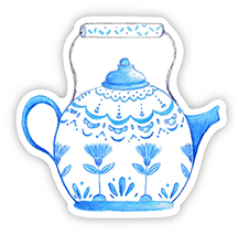 Load image into Gallery viewer, Blue Teapot
