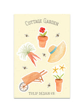 Load image into Gallery viewer, Cottage Garden Sticker Sheet
