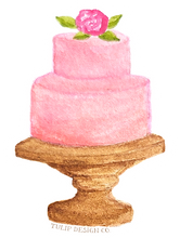 Load image into Gallery viewer, Pink Cake Sticker
