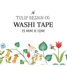 Load image into Gallery viewer, Tip Toe and Tulips Washi Tape
