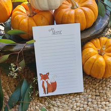 Load image into Gallery viewer, Take Note - Mr Fox Notepad
