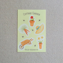 Load image into Gallery viewer, Cottage Garden Sticker Sheet
