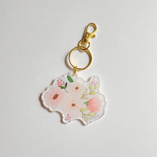 Load image into Gallery viewer, Sylvia Floral Keychain
