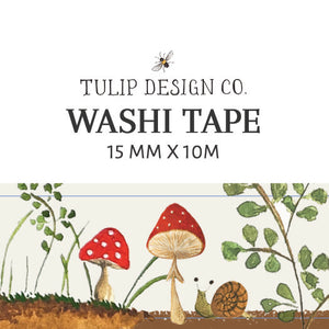 Mushroom Trail Washi Tape