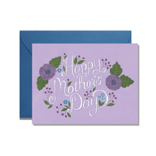 Load image into Gallery viewer, Mother&#39;s Day Purple Flowers
